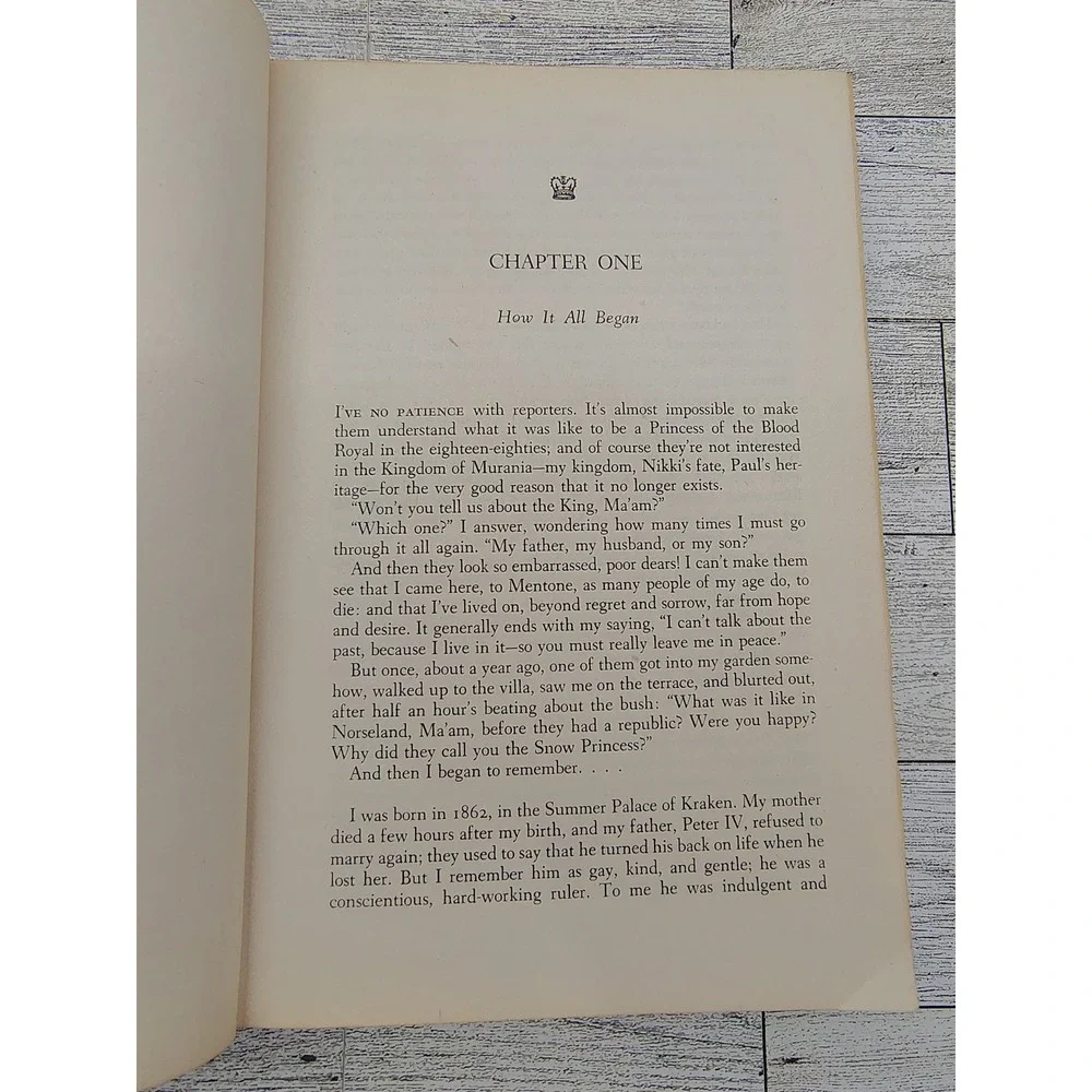 King's Rhapsody‎ Hester Chapman HC 1950 Vintage Royal Intrigue Novel